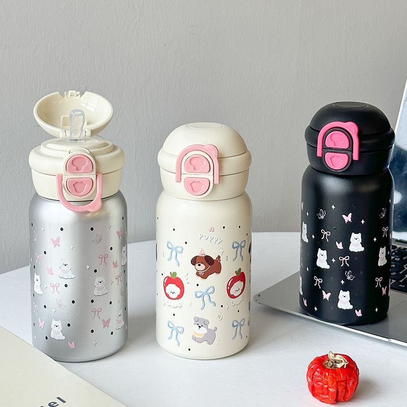 Women’s creative drinking bottle with safe closure mechanisms Kalsten