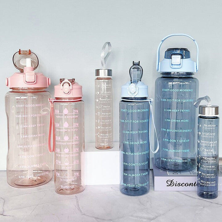 Women's Water Bottle with Motivational Print Kalsten