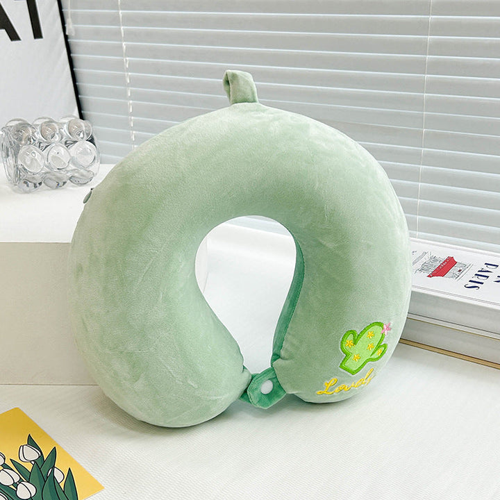 Women's Neck Pillow with Fun Alien Design Kalsten