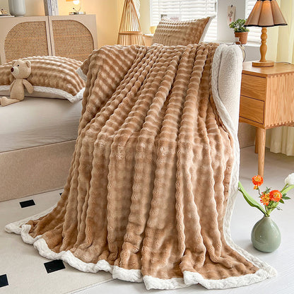 Unisex Plush Throw Blanket