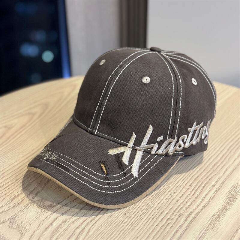 Men's Distressed Cotton Baseball Cap Kalsten 1784270668