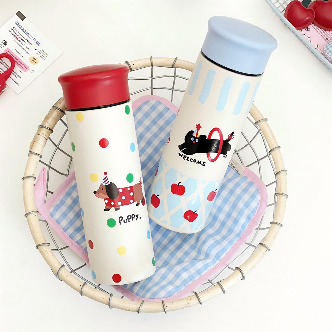 Women's coffee thermos in playful design Kalsten