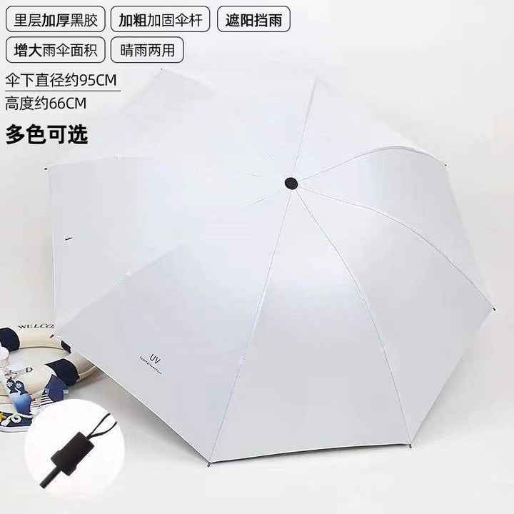 Women's Folding Umbrella with UV Protection and Sturdy Frame Kalsten