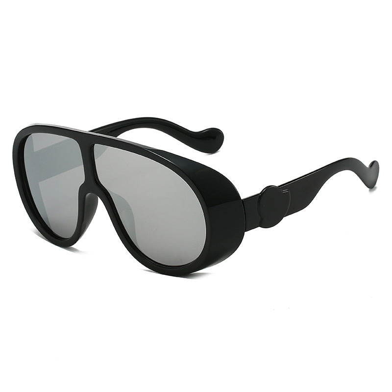 Ladies extravagant sunglasses with stylish transparent frame Kalsten