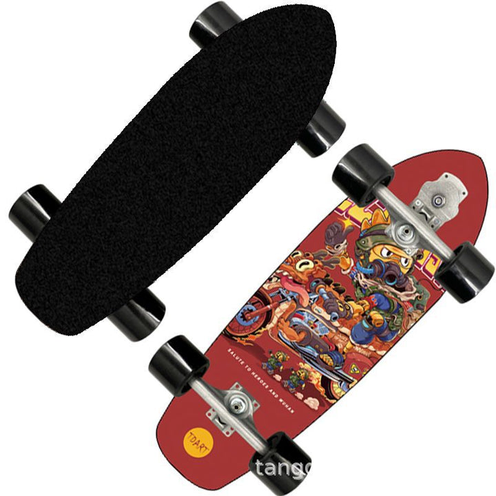 Retro-Inspired Mini Cruiser Skateboard Kalsten
