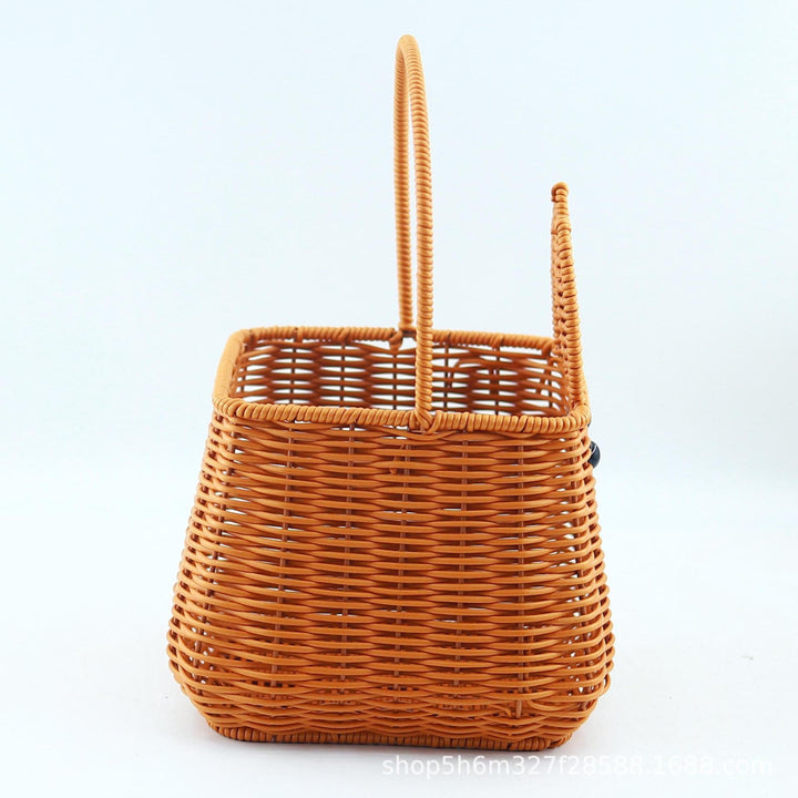 Women's woven basket with cute ears Kalsten