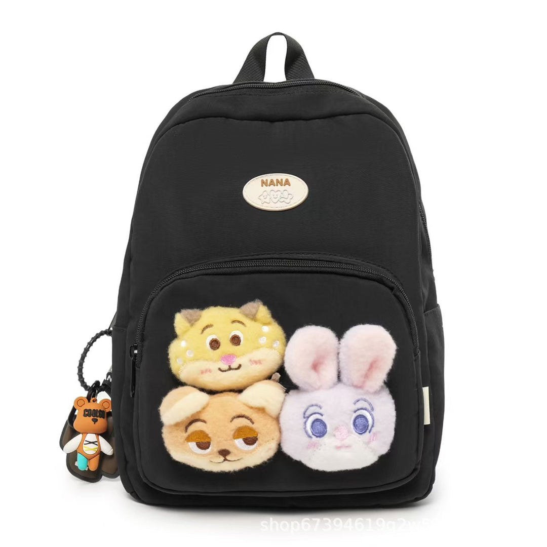 Plush Character-Themed Backpack Kalsten