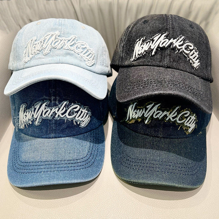 Women's Distressed Denim Cap Kalsten
