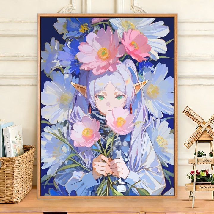 Floral Fantasy Art Print Kalsten