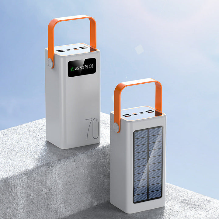 Portable solar charger with multifunctional LED display Kalsten