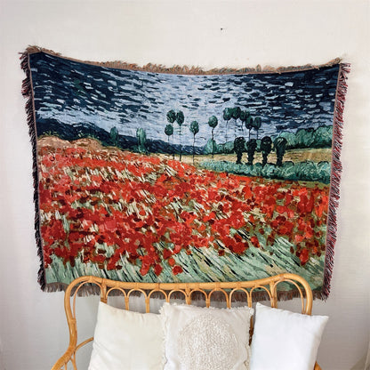 Artistic Tapestry Blanket