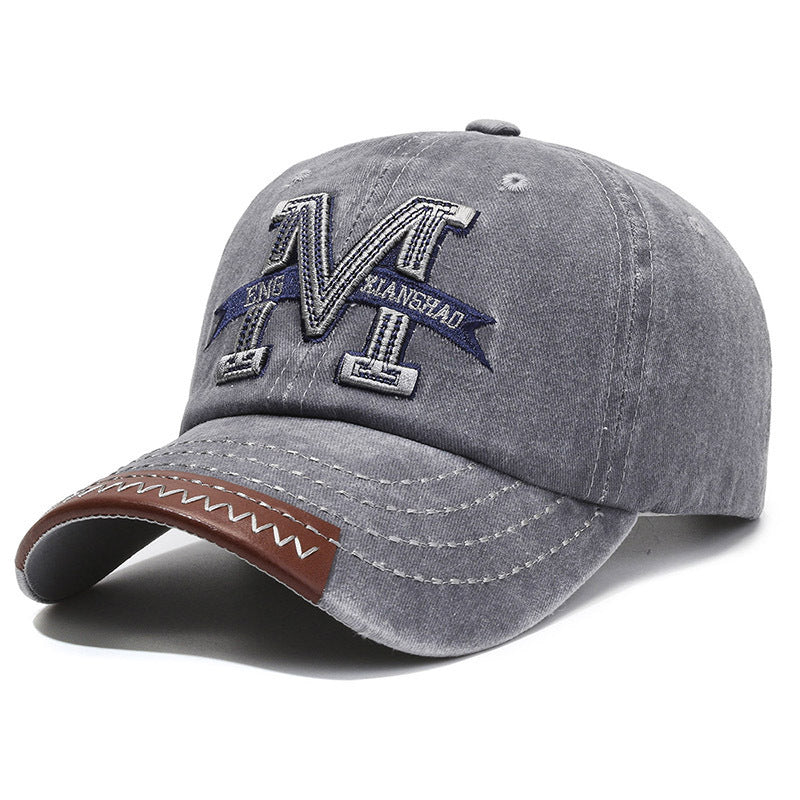 Men's Distressed Patch Baseball Cap Kalsten