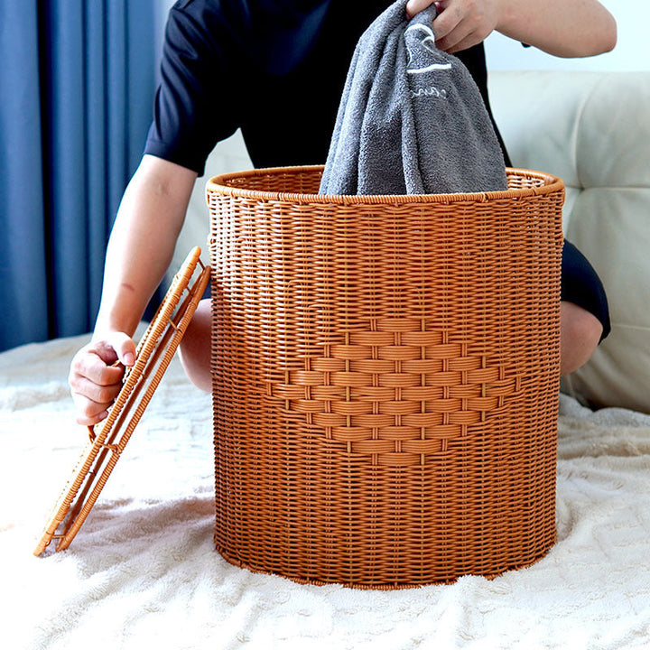 Women storage box made of braided material Kalsten