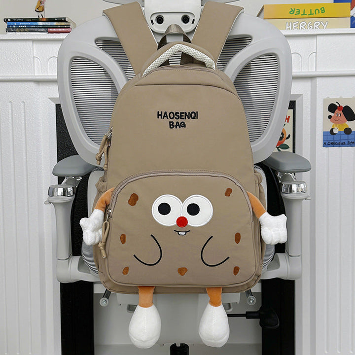 Character-Themed Plush School Backpack