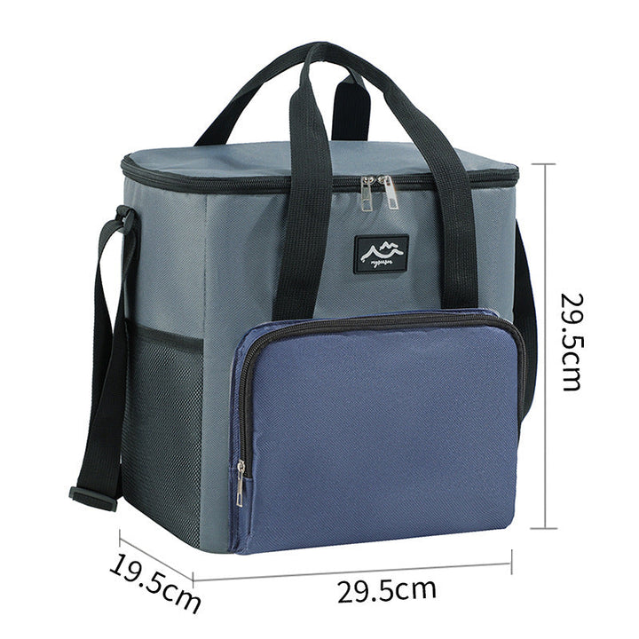 Women's insulated cooler bag with practical stowable carrying strap Kalsten