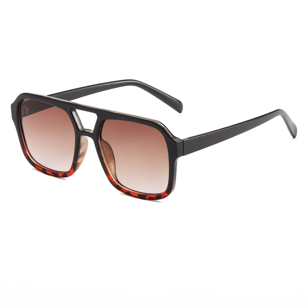 Ladies elegant square sunglasses with stylish pattern Kalsten