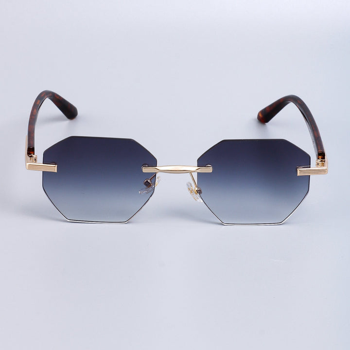 Ladies stylish sunglasses in trendy octagonal design with high-quality frame Kalsten