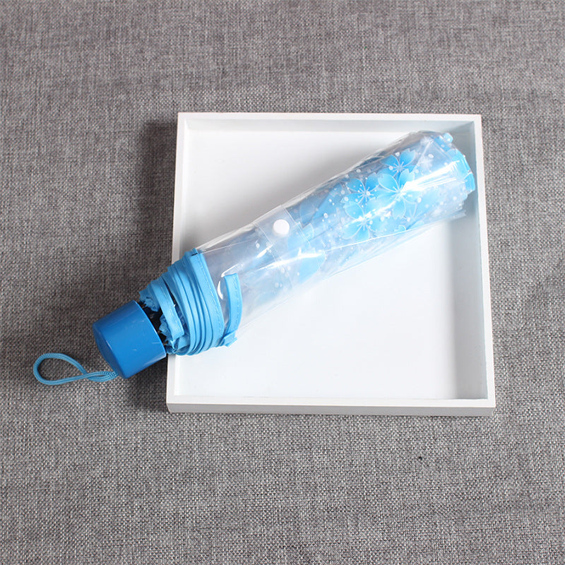 Women's elegant and portable umbrella with floral design Kalsten