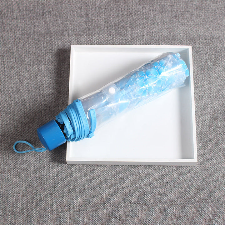 Women's elegant and portable umbrella with floral design Kalsten