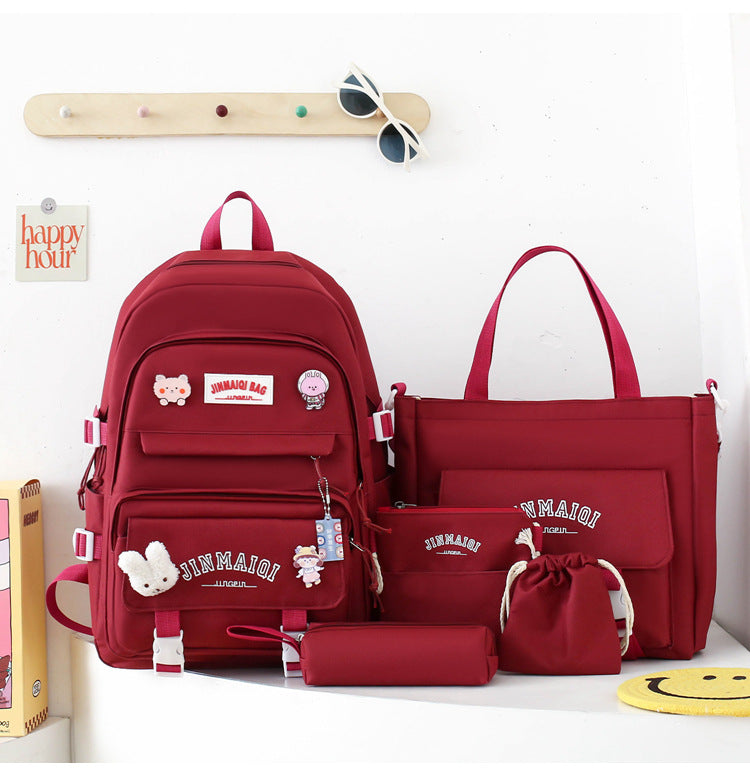 Multi-Compartment School Backpack Kalsten