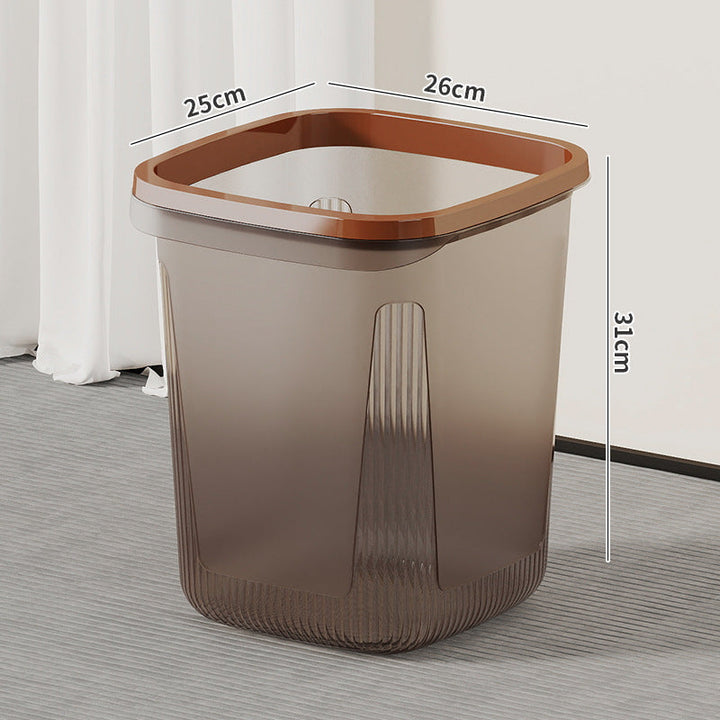 Women's elegant and practical waste bin with ergonomic handle Kalsten