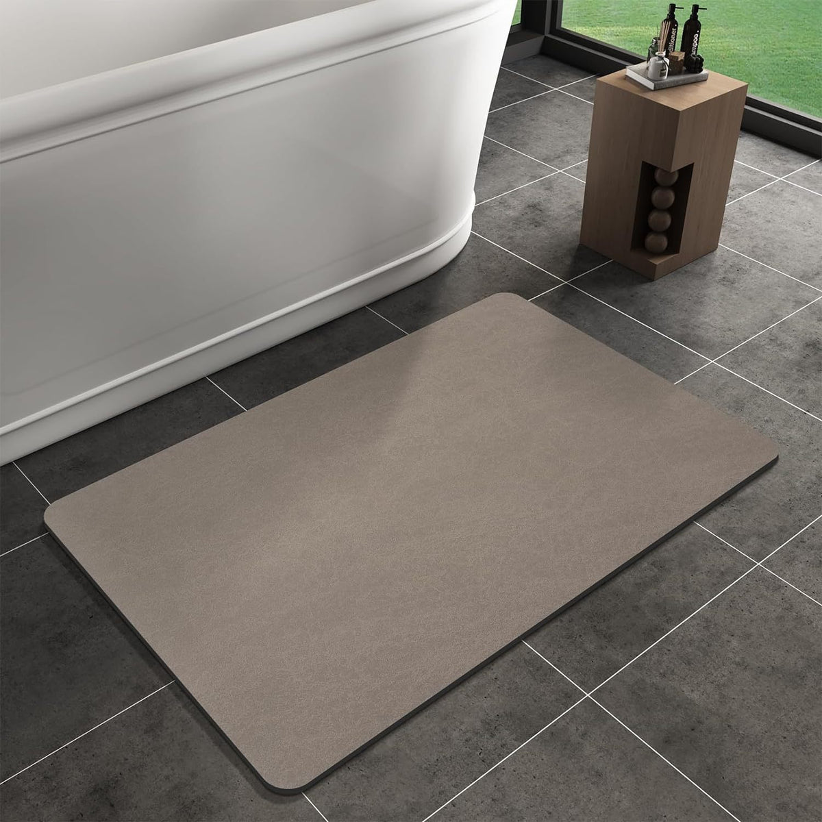 Soft and Absorbent Bathroom Mat Acalora