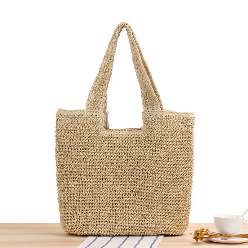 Handmade tote bag made of natural wicker Kalsten