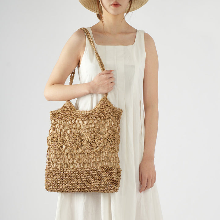 Handmade Macrame Tote Bag Kalsten