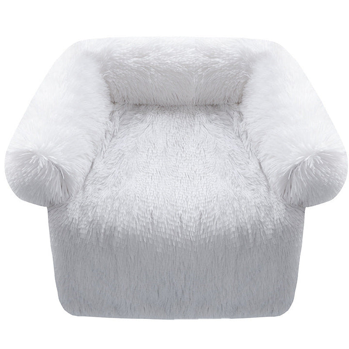 Cozy Textured Dog Bed Chair
