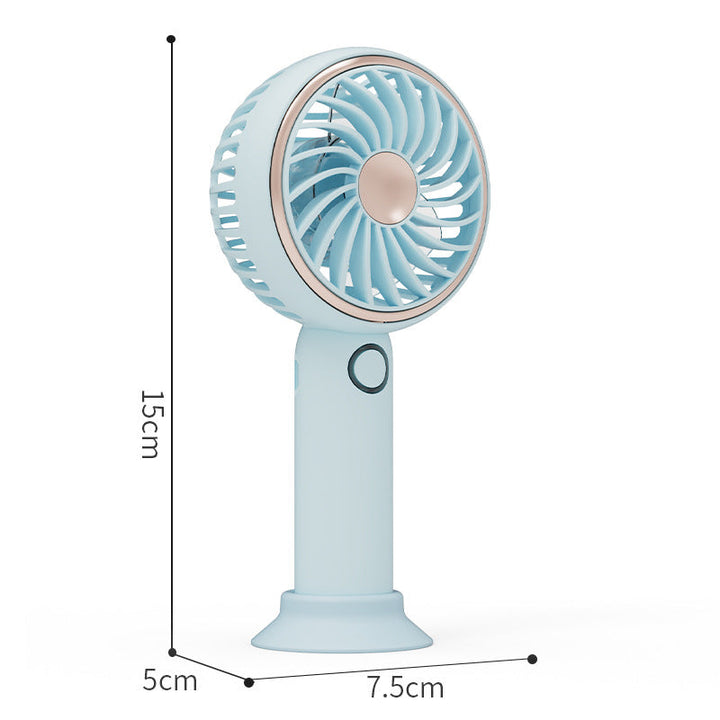 Ladies portable mini fan with ergonomic design Kalsten