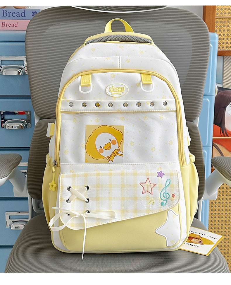 Girls' Themed Design School Backpack
