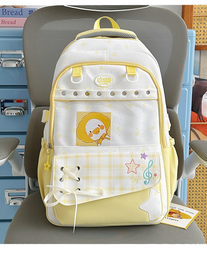Girls' Themed Design School Backpack