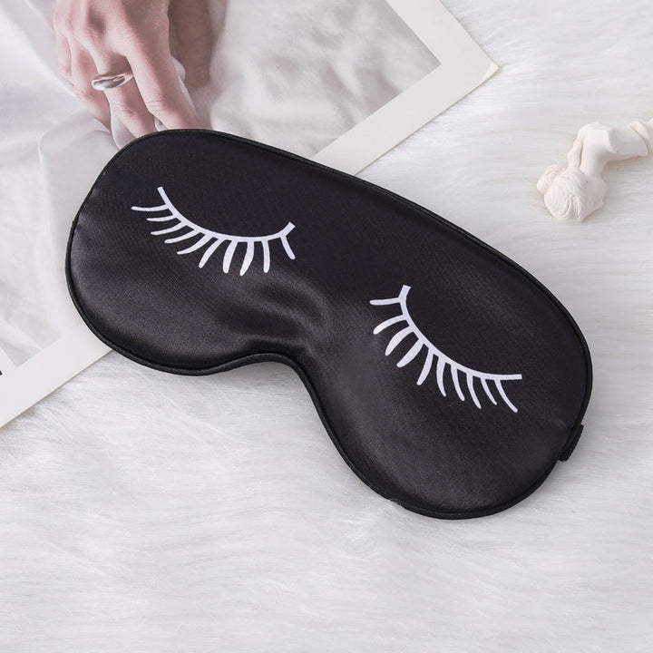 Women's nano silk eye mask with soft padded interior lining and elastic headband Kalsten