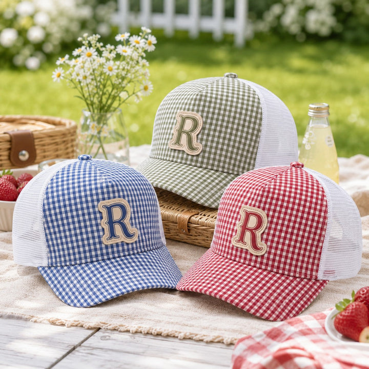 Women’s Casual Checkered Cap Brehn