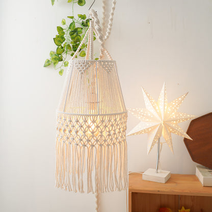 Decorative Macramé Hanging Lantern Acalora