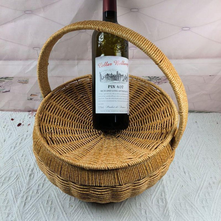 Ornamental Woven Storage Basket Kalsten
