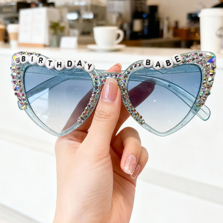 Heart-Shaped Statement Sunglasses Kalsten