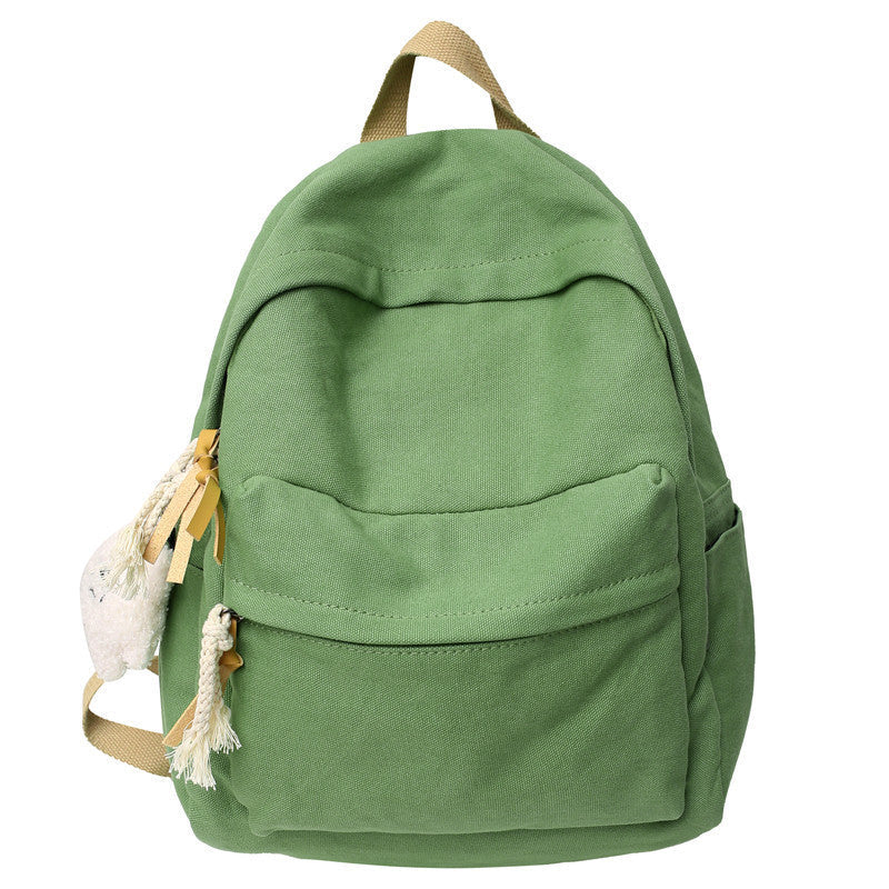 Casual Canvas School Backpack Kalsten