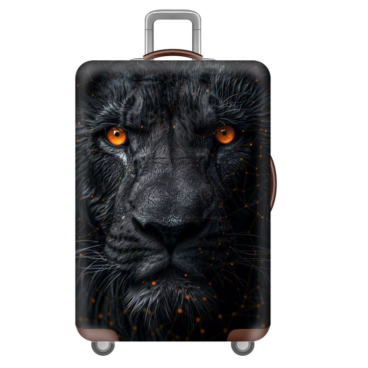Unisex nano elastic suitcase cover with starry sky city motif, stretch protective cover for trolley luggage Kalsten