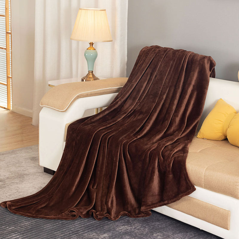 Women's luxurious fleece blanket with soft texture Skanto