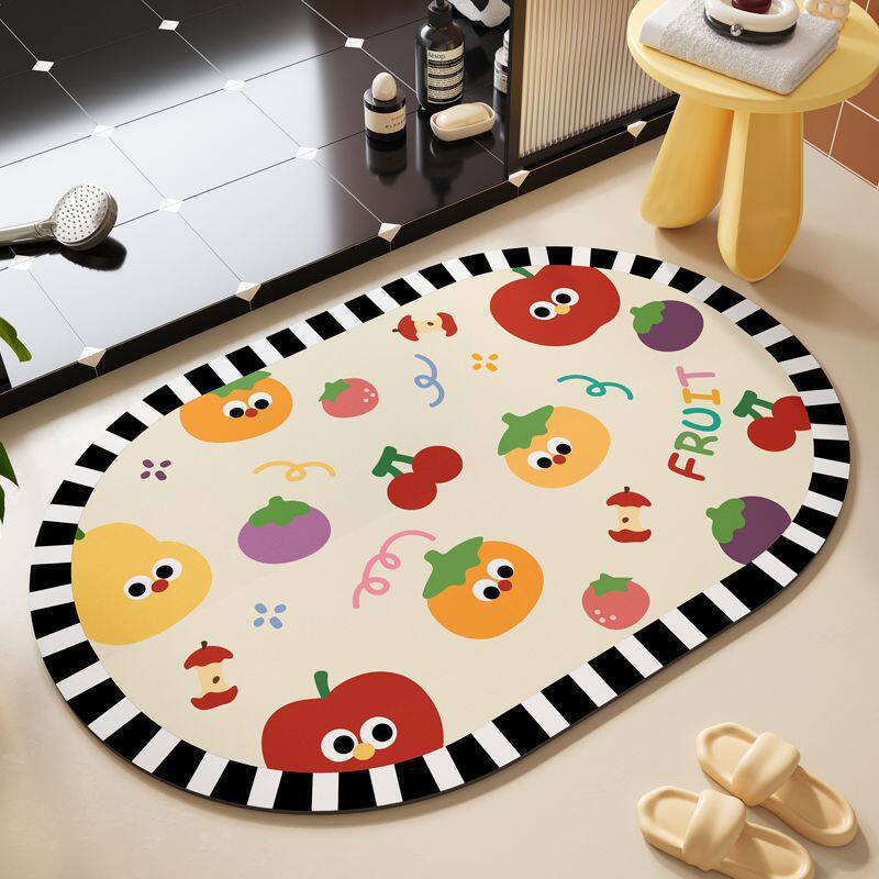 Decorative Bath Mat Kalsten