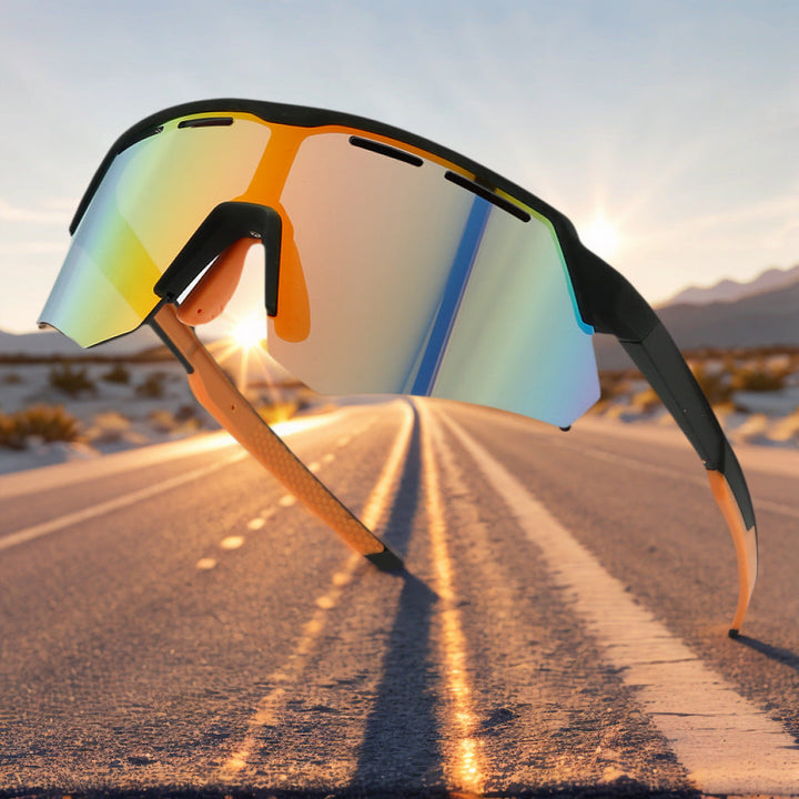 Men's Sport Performance Shield Sunglasses Kalsten
