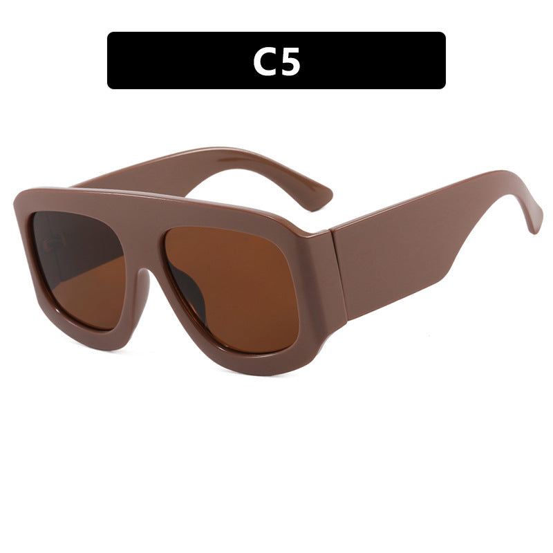 Women oversized sunglasses in modern design Kalsten