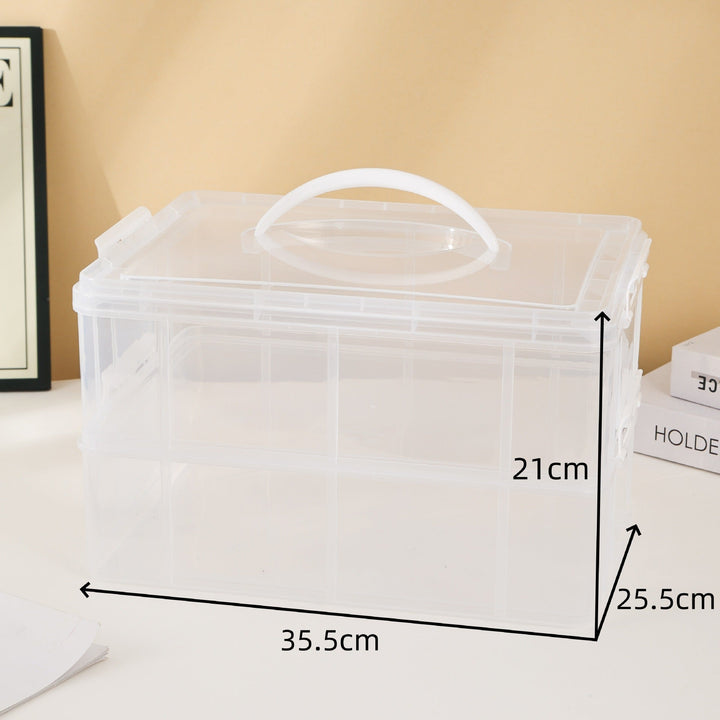 Clear Multi-Functional Organizer Container Kalsten