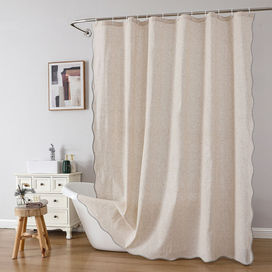 Modern Minimalist Shower Curtain Kalsten