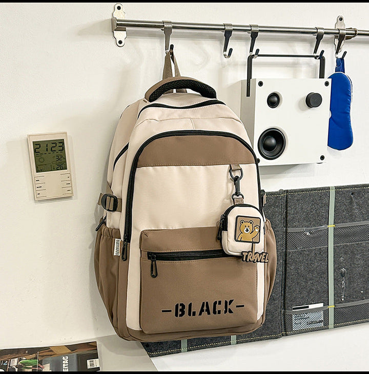 Multi-Compartment Casual Travel School Backpack
