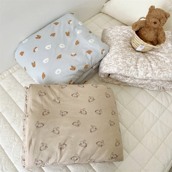 Unisex cotton pillowcase with cheerful bear design Kalsten