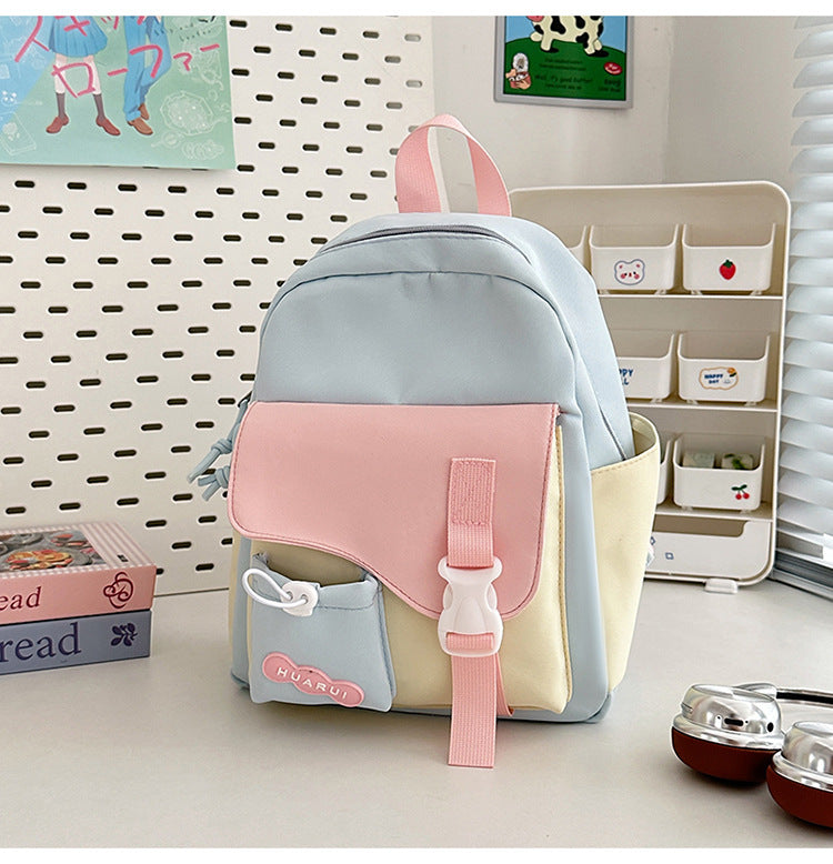 Multi-Pocket Casual School Backpack