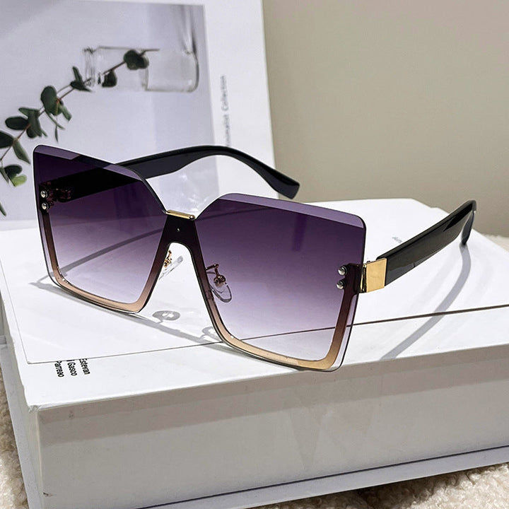 Ladies oversized sunglasses in modern design with UV protection Kalsten