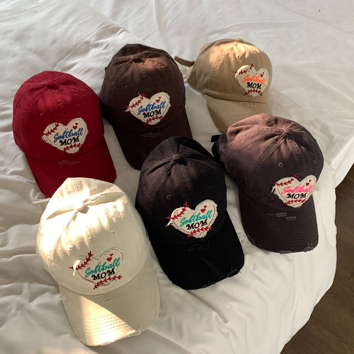Women's Embroidered Softball Mom Cap Kalsten